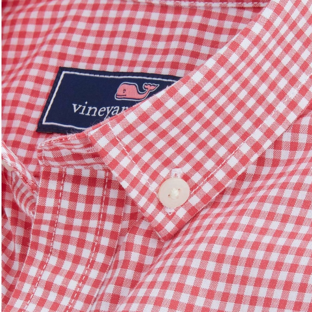 Boys’ Vineyard Vines Arawak Gingham Shirt